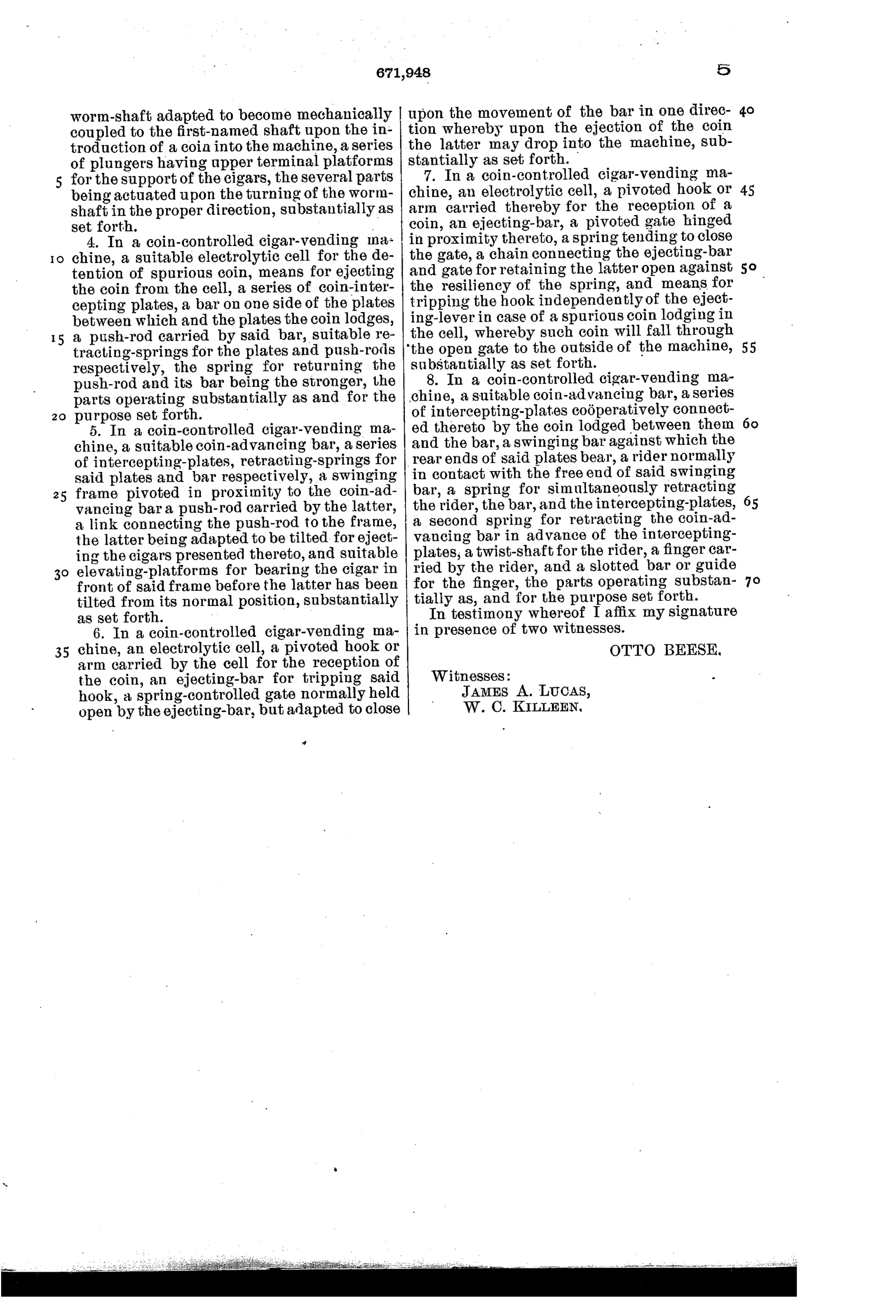 Sheet 8 of the patent