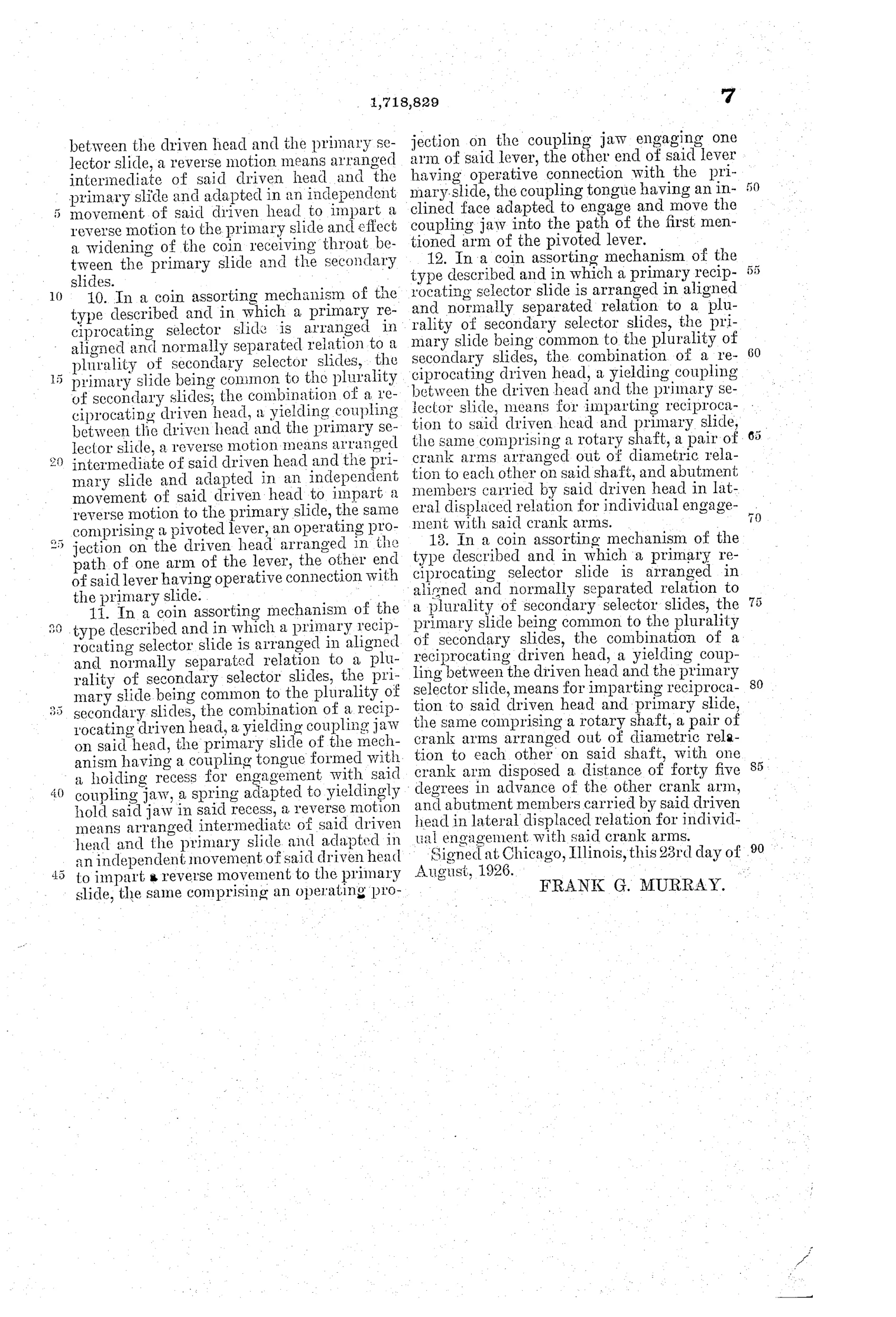 Sheet 11 of the patent